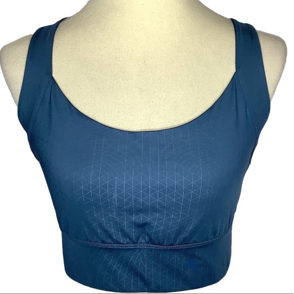 Asics Other - Asics Teal Criss Cross Back Sports Bra